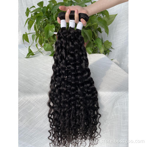 wholesale cheapest brazilian raw virgin human with middle part closure hook curly super double drawn hair bundles